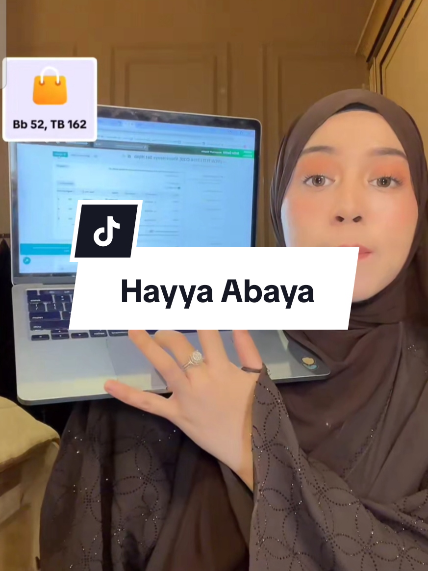 Hayya Abaya #abaya #gamis #dress #flashsale #fyppppppppppppppppppppppp 