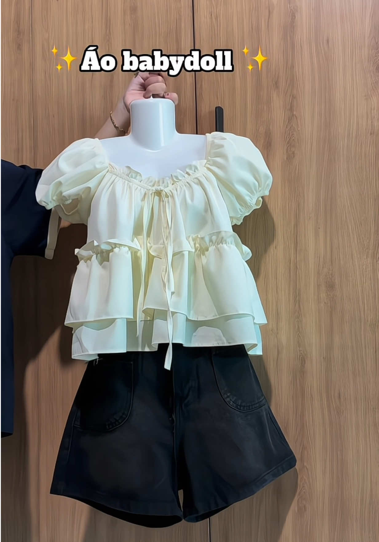 Áo babydoll #aobabydoll #aobabydollxinh #xuhuong #hadang 