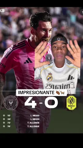Goleada del Inter Miami al Nashville. Me rindo ante Messi 👏🏾 #intermiami #resumen #nashville #messi #asistencia 