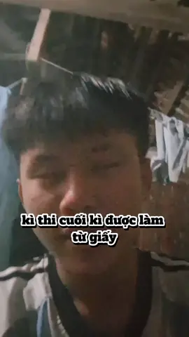 #kì thi cuối kì được làm từ giấy#story#xh