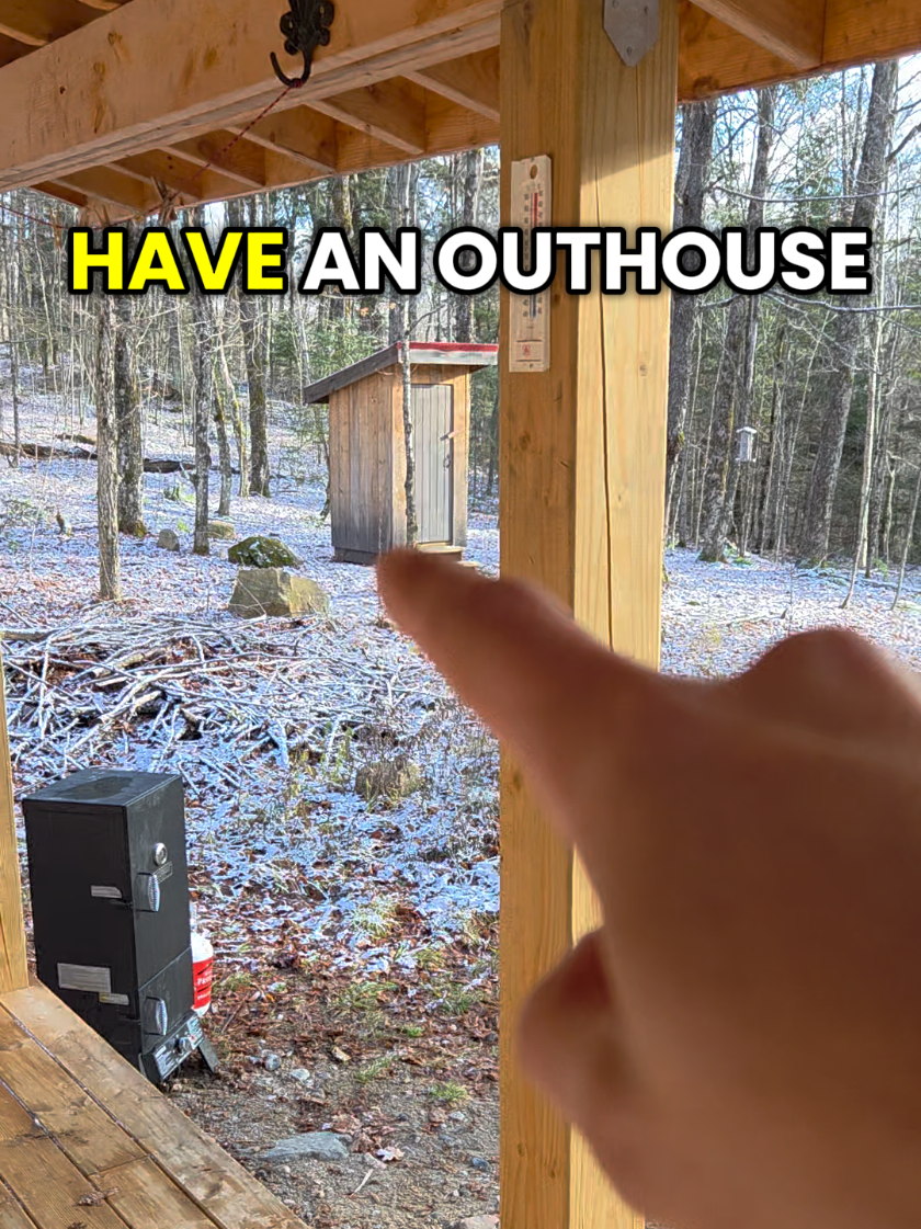Would you live here? 🤔 #offgrid #cabin #propane #selfsufficient #homestead 