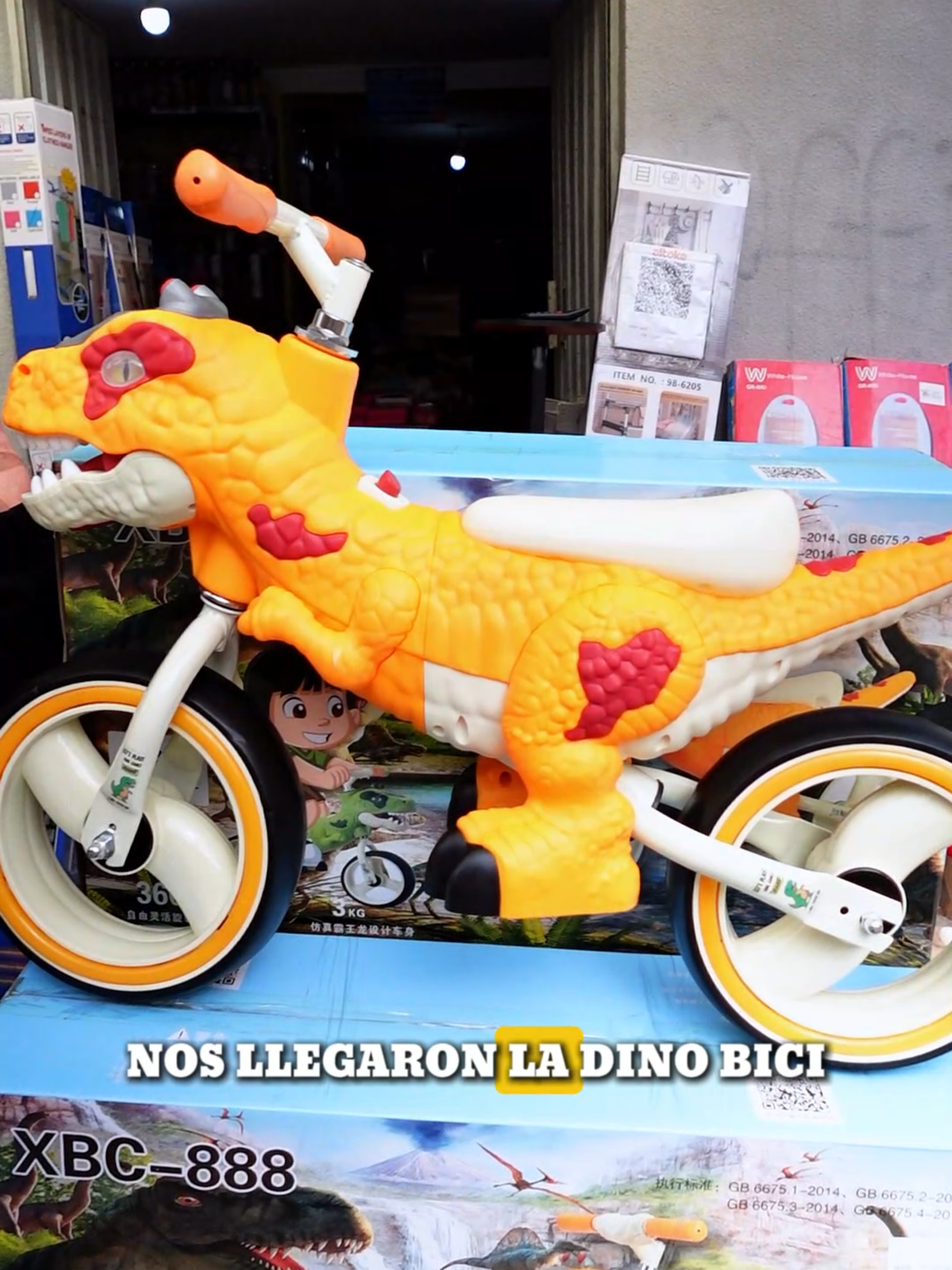🦕🚲 ¡Dino Bicis al por mayor! 🚲🦕 ¿Quieres un producto que enamora a los peques y se vende rapidísimo? Las bicicletas de equilibrio en forma de dinosaurio son la sensación del momento. ✅ Diseño de dinosaurio súper tierno ✅ Ayudan al equilibrio y coordinación ✅ Resistentes, seguras y ligeras ✅ Perfectas para tiendas y emprendedores ✅ Precios especiales por mayor Si buscas un producto TOP para esta temporada… 👉 Lleva tus Dino Bicis por mayor y dale a tus clientes algo que realmente quieren. 🦖✨ #navidad #regalo #bicicleta #niños #importadora