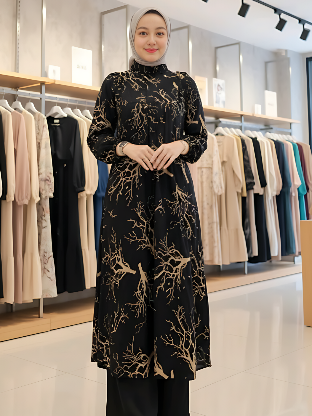 #gamisrayon #gamistunik #gamismurah #onesetsetelanwanita #onesettunik 