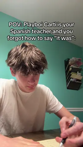 Heh.. I guess you could say I know my Spanish pretty well 🤔 #playboycarti #spanish #fue #viral #fyp