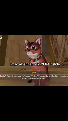 lmao he doesn't want kaveh apologizing 😭 #kaveh #alhaitham #haikaveh #GenshinImpact #fyp 