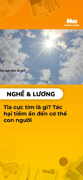 Tia cực tím là gì? Tác hại tiềm ẩn đến cơ thể con người #maimedia #maimedia #tacnha #suckhoe #chongnuoida #bongmat #ungthu #tamly