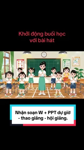 Nhận soạn W + PPT dự giờ    - thao giảng - hội giảng.