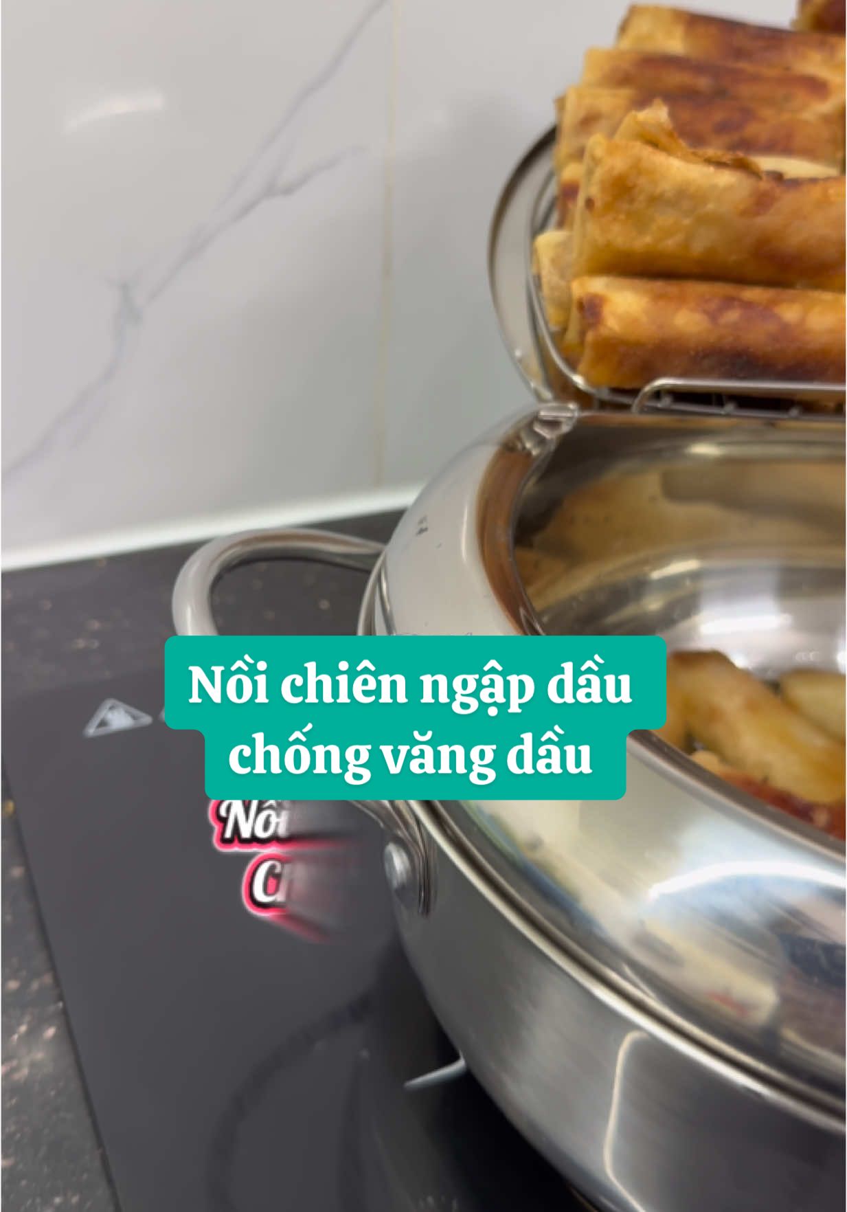 Nồi chiên ngập dầu chống văng dầu #salengaydoi #giadungphuclong #sale1111 #noiinox #noichienngapdau #noilaudanang 