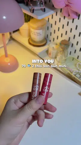 Mua 2 thỏi 💄 chỉ 79 🐠 deal này quá hời luôn lẹ lẹ mấy bà ơi #sonbunintoyou#sonkemli#intoyou#xuhuong#viral 