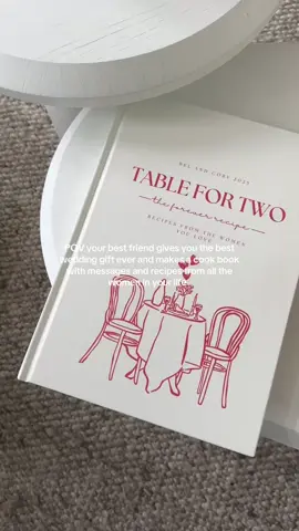 The most special gift ever #book #cookbook #wedding 
