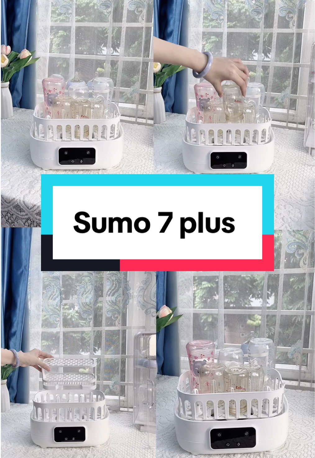 Máy tiệt trùng hơi nước Sumo 7 plus - trợ thủ đắc lực của mẹ bỉm hiện đại #maytiettrungsaykho #maytiettrunghoinuoc #beauo #fatzbaby #sumo7plus 