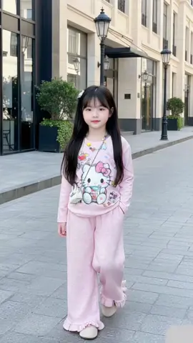 Bộ nỉ bé gái xinh lắm các mom ơi #thoitrangchobe #thoitrangtreem #bonichobe #bolentambegai #bodobegai 