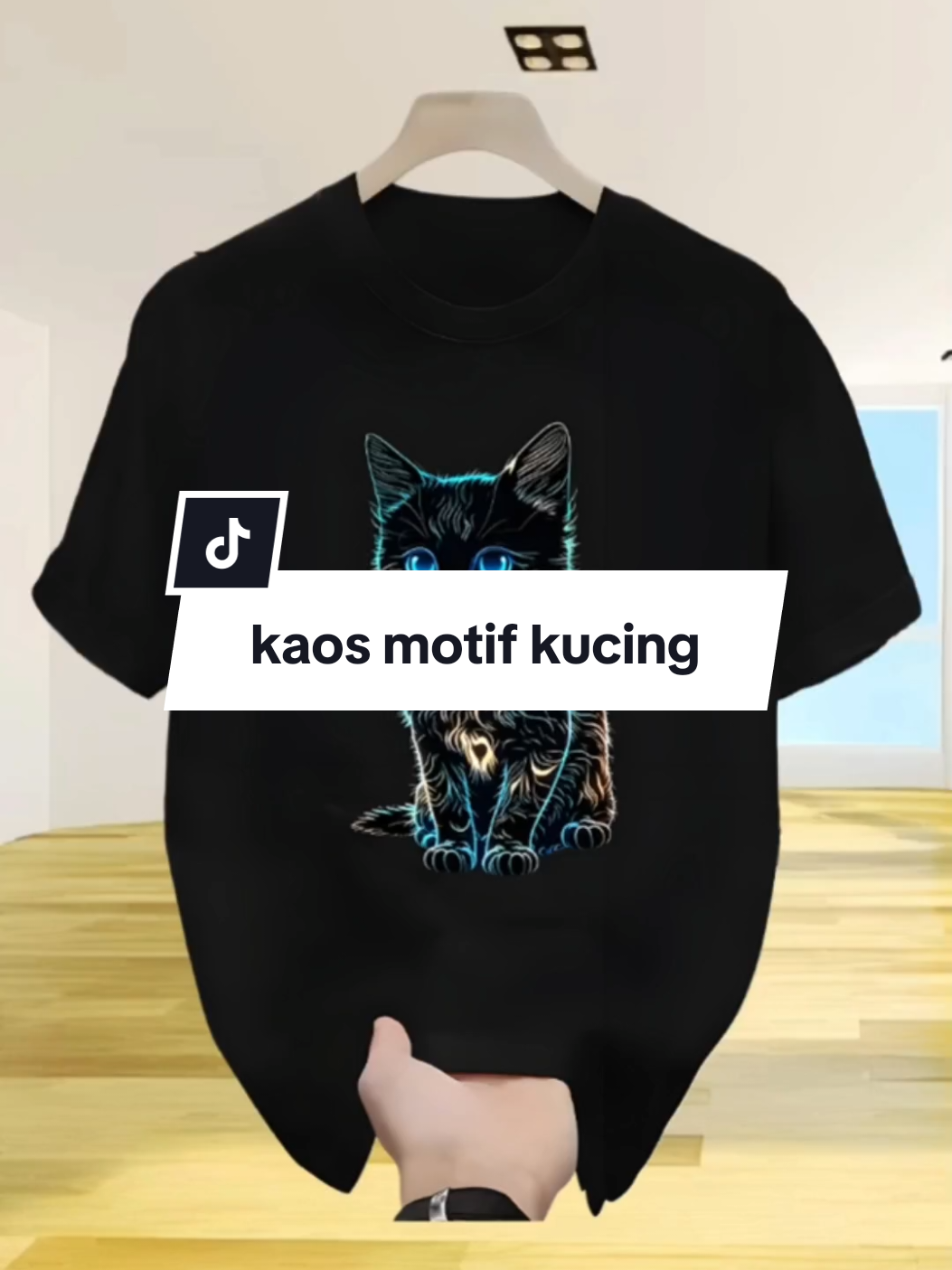 LUCU BANGET!】 Kaos Kucing Warna-Warni / T-shirt Cat Colourful - Bahan Rayon Adem - LANGSING & NYAMAN - COD Wanita Baju Pendek Atasan Hitam Top #kaoskucing #kaosmotifkucing #OOTD #ootdfashion #promomakan1111 