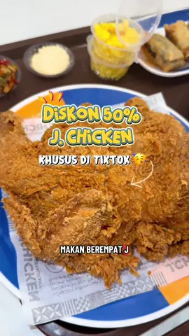Solusi makan hemat anti boncos di @J.Chicken Jawa Timur 100k bisa makan sekeluarga 🥳 klik tanda lokasi #promomakan1111 #jchicken #jchickenketintang #jchickensurabaya #kulinerviral 
