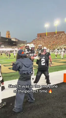 Wait for the celly 😤 (via @Vanderbilt Football) #sketch #cfb #vanderbilt #espnsocial 