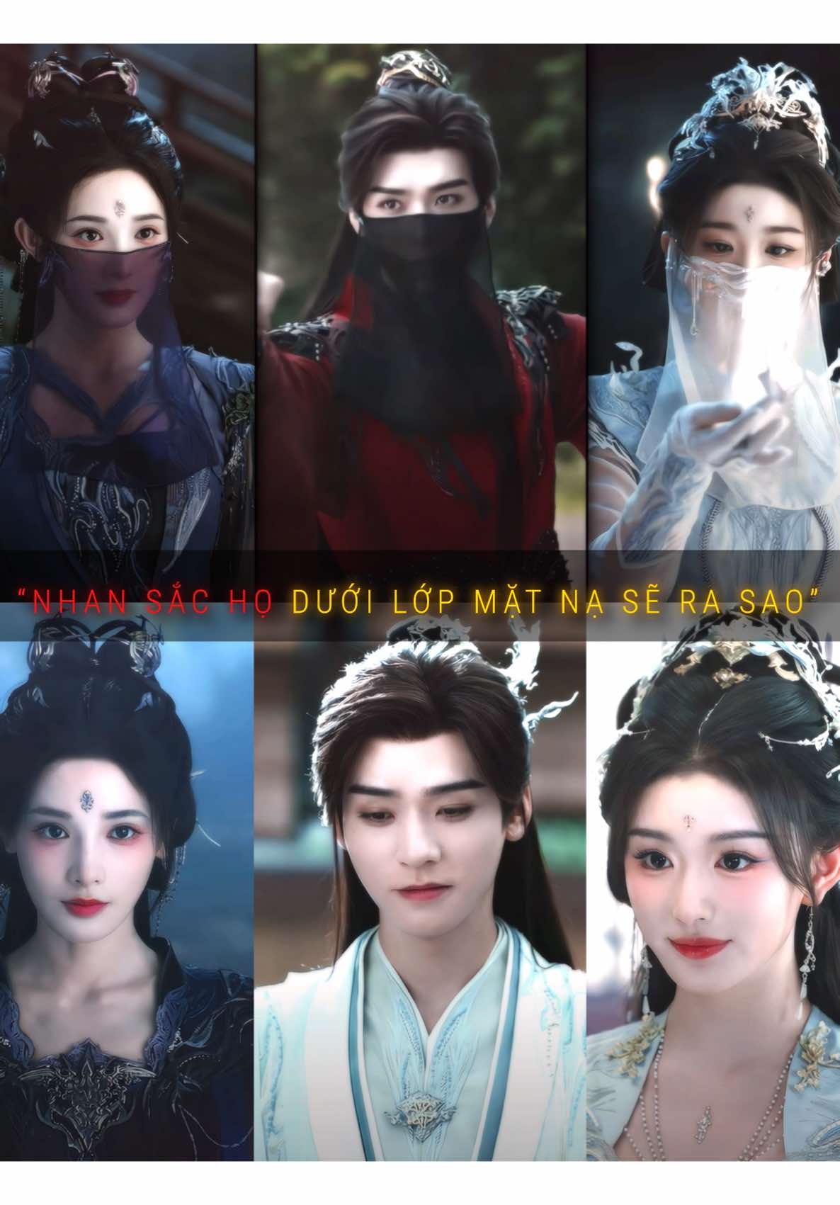 mặt nạ che được hình dung, liệu che nổi chân dung thật ? #amhatruyen #cungtuan #banhtieunhiem #khongtuyetnhi #nku_ngice 