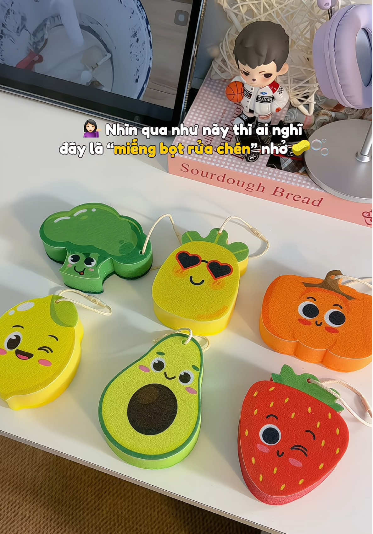 Tưởng móc khoá treo balo , túi xách không á 😆 #miengbotbienruabat #homedecor #dogiadung #nhacuadoisong #muataitiktok 