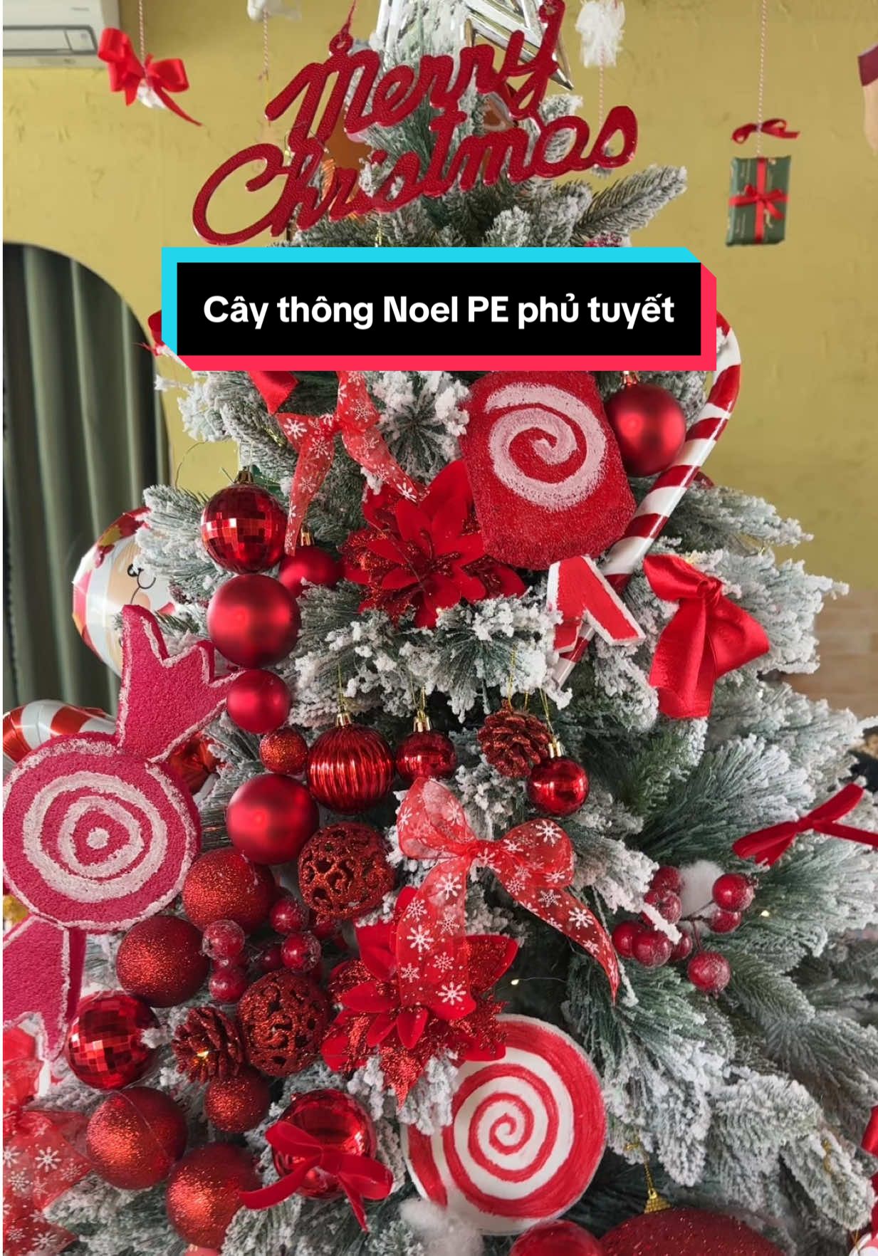 Giáng sinh đẹp trong từng góc nhỏ 🎄 Cây thông Noel nhiều kích thước, cực đẹp - cực chill ✨ #noel #caythongnoel #trangtrigiangsinh #phukiennoel #giangsinh 