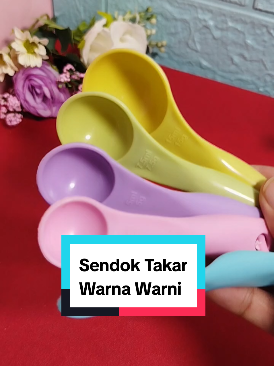 Sendok takar bumbu warna warni 5 in 1 #sendoktakar #sendoktakarwarnawarni #sendoktakar5in1 #sendokbumbu 