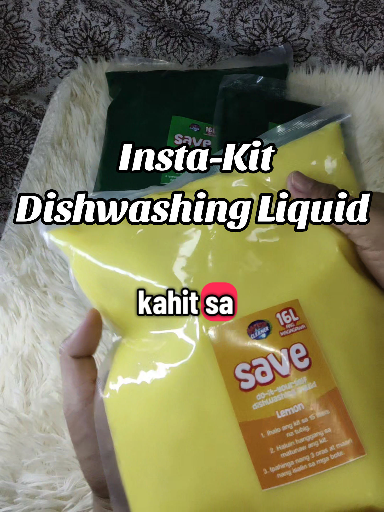 🍋 Calamansi & Lemon Power para sa Dishes! 🍋 Dishwashing made easy and fresh with the SAVE- INSTAKIT. Sulit na sulit mima.  Get yours now! #dishwashinggoals #citrusclean  #SaveInstakit  #wisecleanerph  #cleaninghacks 