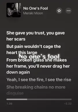 #noonesfool#merakimoon #lyrics_songs 