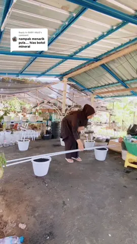 Replying to @BABY ANJE  Terima kasih support vtt Sy… Ni cara Sy buat gerbang bunga Sy… Selamat mencuba yaa😍😍😍 #bungarosejepun #botolminuman  #berkebundirumahaja  #gerbangbunga