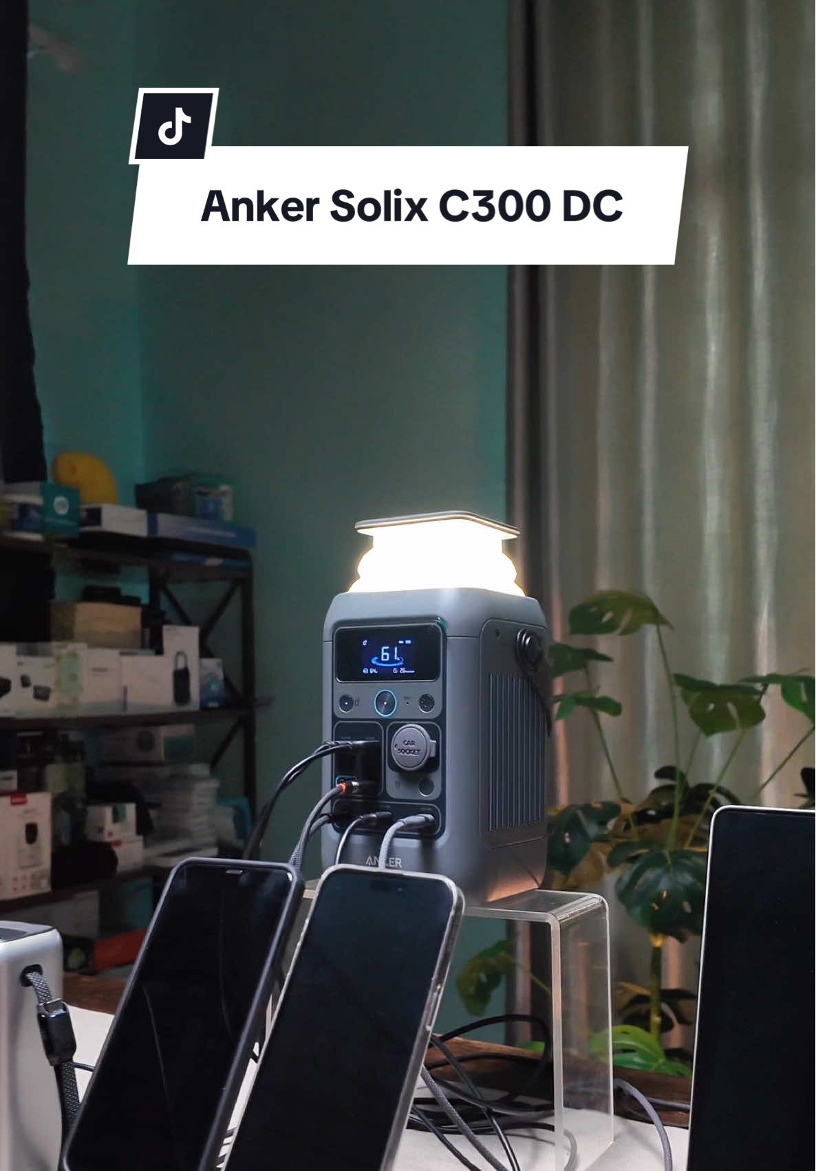Trạm sạc dự phòng mạnh nhất của Anker tại VN - Anker Solid C300 DC với 7 cổng sạc nhanh cực kỳ xịn #ankersolix #anker #datnhacua 