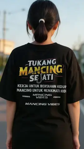 Tukang mancing sejati kerja untuk bertahan hidup mancing untuk menikmati hidup✌ #kaos #kaosmurah #kaosdistro #kaossindiran #kaosmancing 