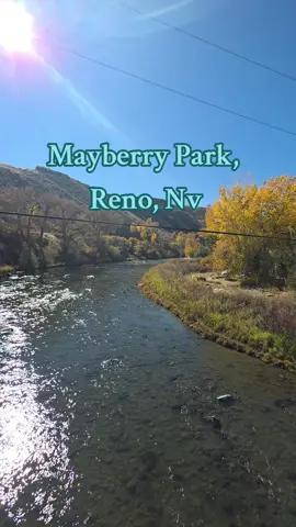 Mayberry Park, reno NV #water #season #fyp #reno #nevada 