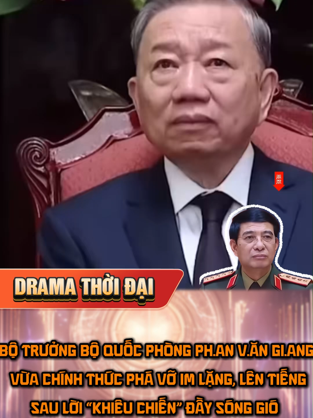 Bộ trưởng Bộ Quốc phòng Ph.an V.ăn Gi.ang  vừa chính thức phá vỡ im lặng, lên tiếng sau lời “khiêu chiến” đầy sóng gió từ Tổng Bí thư T.ô L.âm . #tinmoimoingay #tintuc #tintuc24h #xuhuong #viral #vietnam #phanvangiang #fpy #quansu #chinhtri