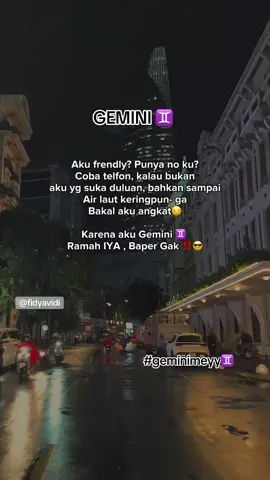 Aku frendly bukan flirting🫵😎 #zodiak #gemini♊️ #gemini #geminigirl #zodiakindonesia 