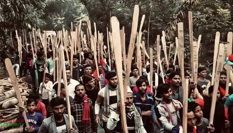 অবৈধ সরকারের বিরুদ্ধে লগি-বইঠাই জবাব ! #awamileague #politics #bangladesh #theloudmajority 