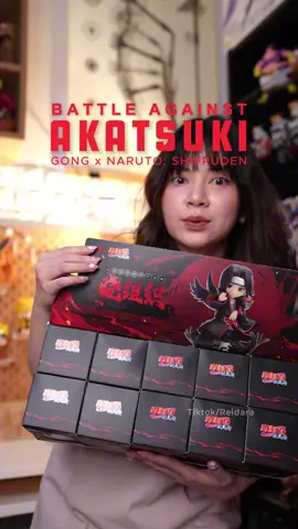 Yayy!! BLINDBOX AKATSUKI !! — @gongstudio.official x Naruto Shippuden — Apakah aku akan mendapatkan secret?? #gong #akatsuki #popmart #gongstudio 