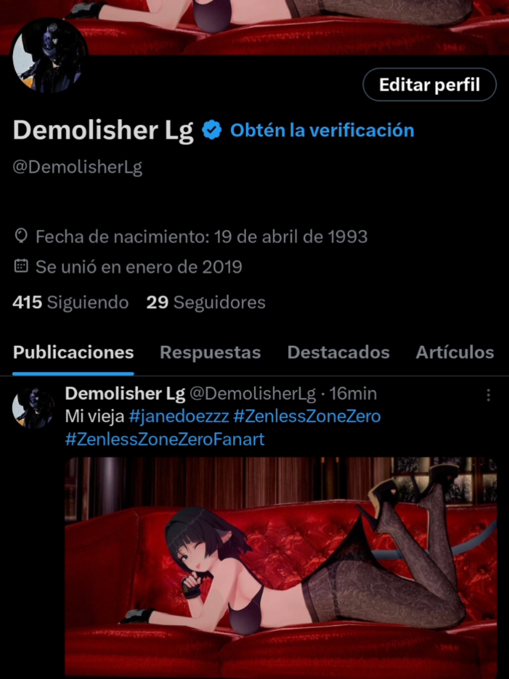 #zenlesszonezero #janedoe #demolisherlg 