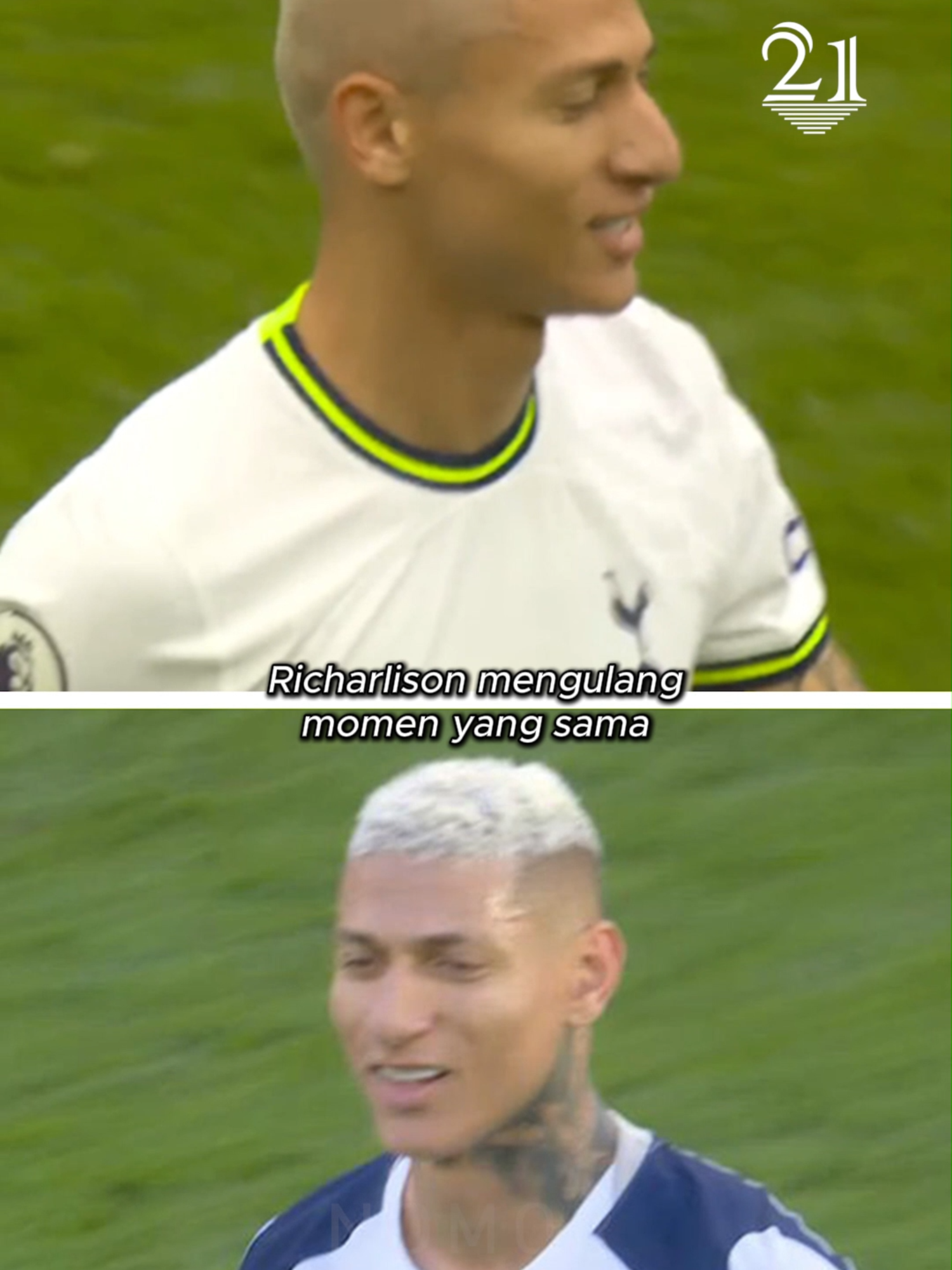 Richarlison Lakukan Deja Vu yang Sulit untuk Ditiru! 😳 #nomor21 #manchesterunited #tottenham #spurs #richarlison #PremierLeague #dejavu #serunyaditiktok