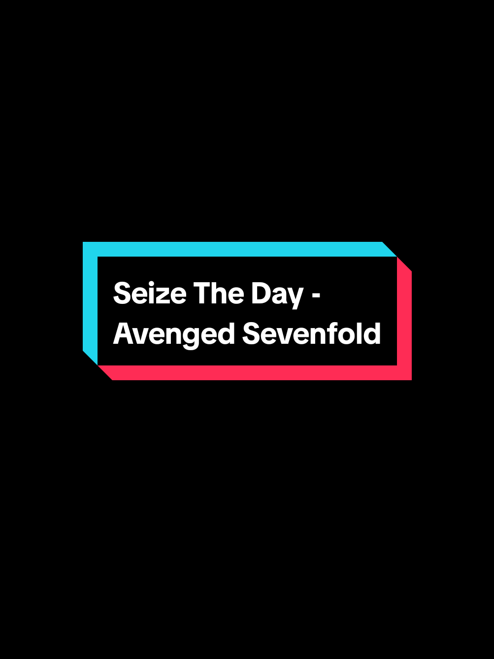 Avenged Sevenfold - Seize The Day ~ #avengedsevenfold #seizetheday #fyp #a7x  #scopion 