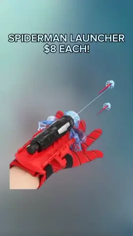 Spiderman Launcher - INSTOCK! $8 Each!  Become Spiderman! Fun for kids and adults to play with. Material: Plastic FREE DELIVERY NATIONWIDE for all purchases $30 and above! Message us at +673 8623969 to get yours now!
