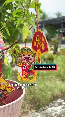 Set Liễn Trang Trí Tết #xuhuong #soctrang #trangtritet #tết #tết2026 