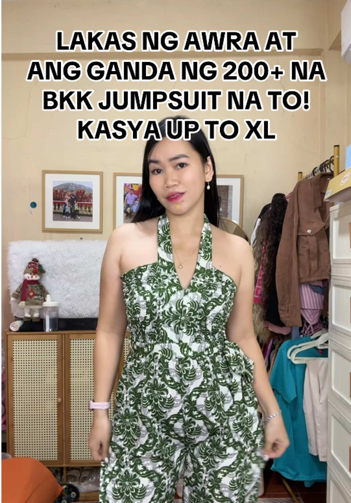Lakas ng awra tlga pag ganitong Jumpsuit ang suot! #mommywendievlogs #jumpsuit #bkkjumpsuit 