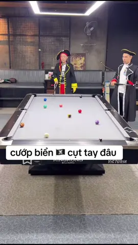 đang làm cảnh sát thành cướp biển luôn @Hà Thành Billiards ✅ @Ngọc Xăm Billiards ✅ #billiards 