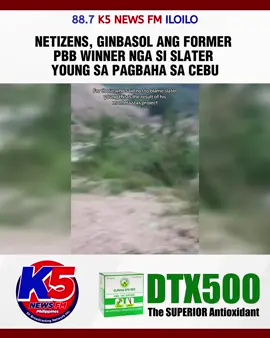 𝗡𝗘𝗧𝗜𝗭𝗘𝗡𝗦, 𝗚𝗜𝗡𝗕𝗔𝗦𝗢𝗟 𝗔𝗡𝗚 𝗙𝗢𝗥𝗠𝗘𝗥 𝗣𝗕𝗕 𝗪𝗜𝗡𝗡𝗘𝗥 𝗡𝗚𝗔 𝗦𝗜 𝗦𝗟𝗔𝗧𝗘𝗥 𝗬𝗢𝗨𝗡𝗚 𝗦𝗔 𝗣𝗔𝗚𝗕𝗔𝗛𝗔 𝗦𝗔 𝗖𝗘𝗕𝗨 Nagluntad sang mga diskusyon sa social media matapos nga maglapta ang mga video sang ginapadayon nga konstruksyon sa The Rise at Monterrazas, proyekto sang former Pinoy Big Brother winner nga si Slater Young, nga ginatudlo sang pila ka netizens nga isa sa mga rason sang pagbaha sa probinsiya sang Cebu sa tunga sang halit ni Bagyong Tino sa tinalikdan nga mga inadlaw. Sa video video, makit-an ang daludo sang tubig halin sa ibabaw sa bukid. Nakita man nga may mga natiphag nga mga duta. Ang project ni Young amo ang isa ka luxury condominium kag villa development nga ginpatindog sa bukid nga bahin sang Cebu. Hasta subong, wala pa nagpagwa sang opisyal nga pahayag si Young kag ang iya kompanya may kaangtanan sa mga alegasyon. [Video courtesy from Villarmia Juniorsenyong/Facebook] Ang ini nga balita ginadul-ong sa inyo sang: 𝘿3𝘽𝙄𝙊, 𝘿𝙏𝙓500, 𝙈𝙄𝙂𝙃𝙏𝙔 𝘾𝙀𝙀, kag 𝘿𝙏𝙓 𝘾𝙊𝙁𝙁𝙀𝙀 𝙈𝙄𝙓 Mabakal man ini sa tanan nga branches sang 𝘾𝙡𝙞𝙣𝙞𝙘𝙖 𝘿𝙚 𝘼𝙡𝙩𝙚𝙧𝙣𝙖𝙩𝙞𝙫𝙤 at sa mga nagapanguna nga botika sa inyo nga lugar. #K5NewsFMIloilo#NUMBER1NAKITA #fyp #viral #cebu