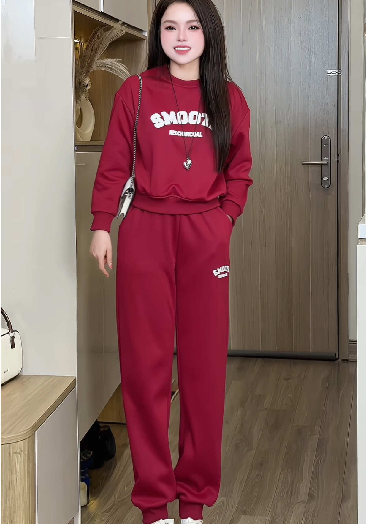 Set bộ nỉ chữ cao cấp đẹp #setbo #setboxinh #setbonu #setbothethao #setboni