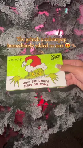 @ColourPop Cosmetics #tiktokshopcreatorpicks #thegrinch #colourpopcosmetics #eyeshadow 