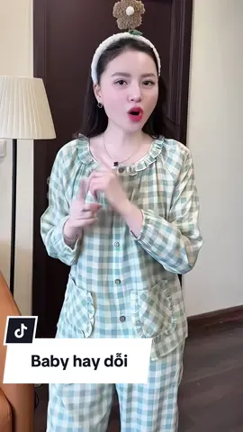 Bộ Đồ Mặc Nhà Nữ Đũi Mềm KP10 - Set Đồ Kẻ Tay Dài Quần Dài Vải Mềm Mại#dobomacnha #doboxinh #thoitrangnu #macdepmoingay