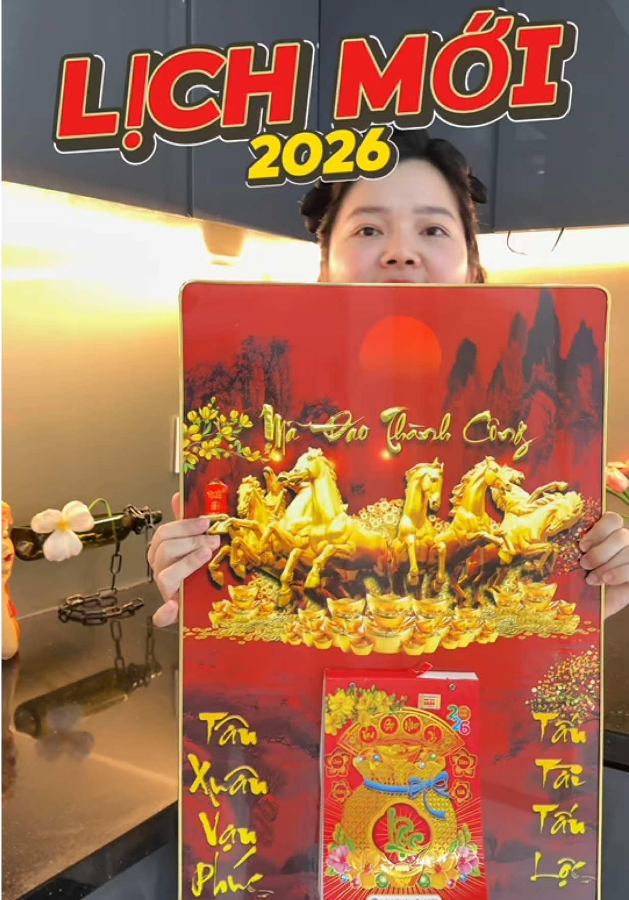 Lịch treo tường mẫu mới năm 2026 gỗ tráng gương , thích hợp tặng công ty ông bà cha mẹ anh chị em đồng nghiệp #xuhuongtiktok #lichmaumoi #lichtreotuong2026 #lichtrangguong2026 