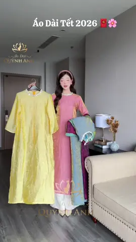 :))) Shop có cảm giác mai là m1 tết rồi mấy bà ơiii 🤭🤭#aodaiquynhanhh #xuhuong #aodaihottrend #aodaitet2026 #trending 