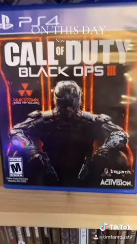 #onthisday #callofduty #callofdutywarzone #callofdutyblackops #reviewinggameboxart 