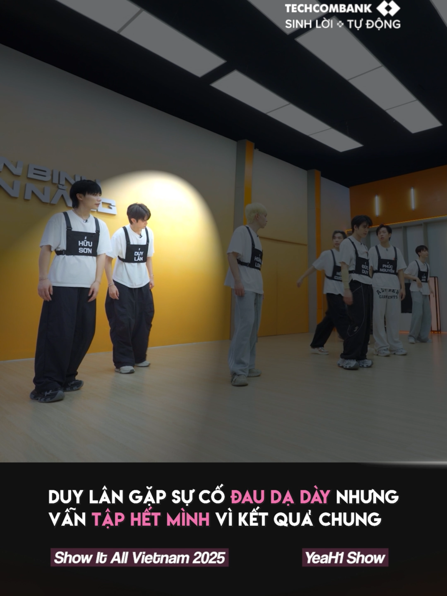 Căng cực, Duy Lân bị đau dạ dày nhưng vẫn hết mình tập luyện vì muốn cứu anh em bị đóng băng #TanBinhToanNang #TikTokGiaiTri #SinhLoiTuDong #Techcombank #LaysxTanBinhToanNang