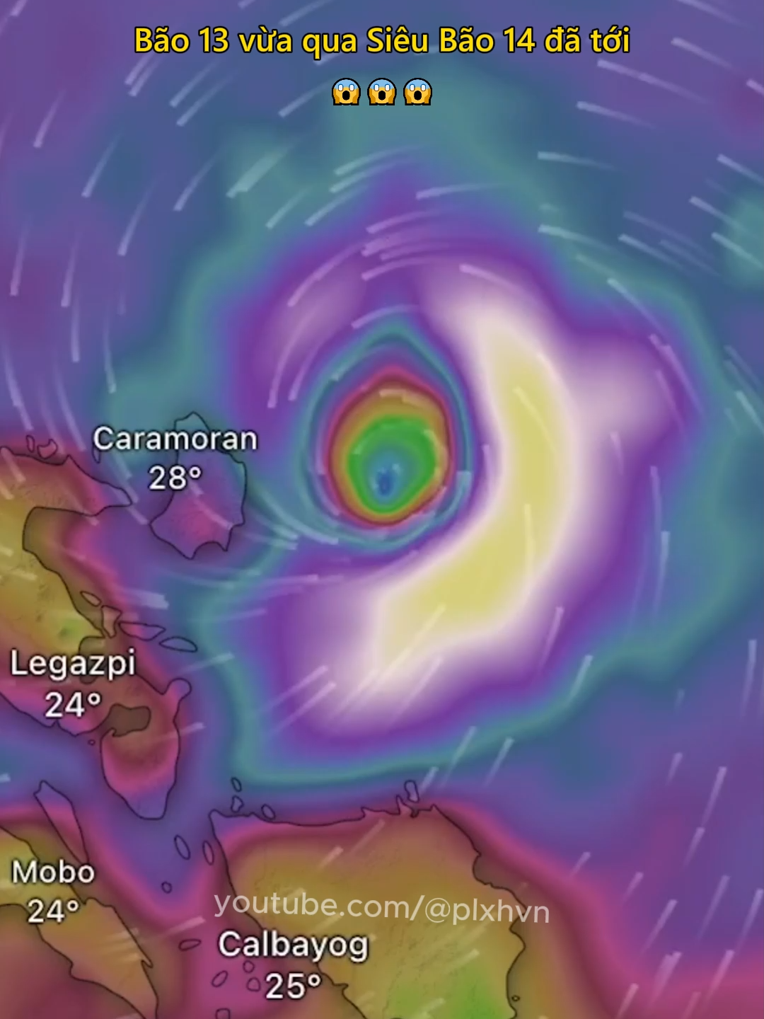Bão 13 vừa qua Siêu Bão 14 đã tới 😱 #tintuc #tinnong #thoitiet #sieubao #thiennhien #muabao #plxhvn #phapluatxahoi