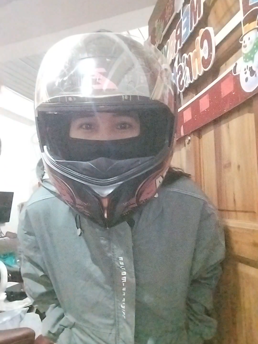 feeling vlogger hahaha. A day in a life🛵 #rider #balaclavagirl #musthaveitems #afiliate 